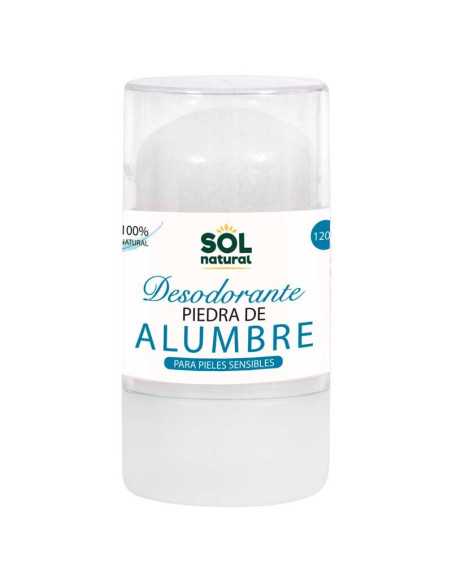 Desodorante piedra de alumbre 120g Sol Natural Desodorante piedra de alumbre 120g Sol Natural